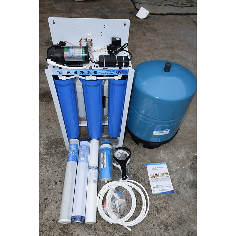 Ocpuritech-5 Stages Commercial Reverse Osmosis System Water Treatment Plant 400GPD-2