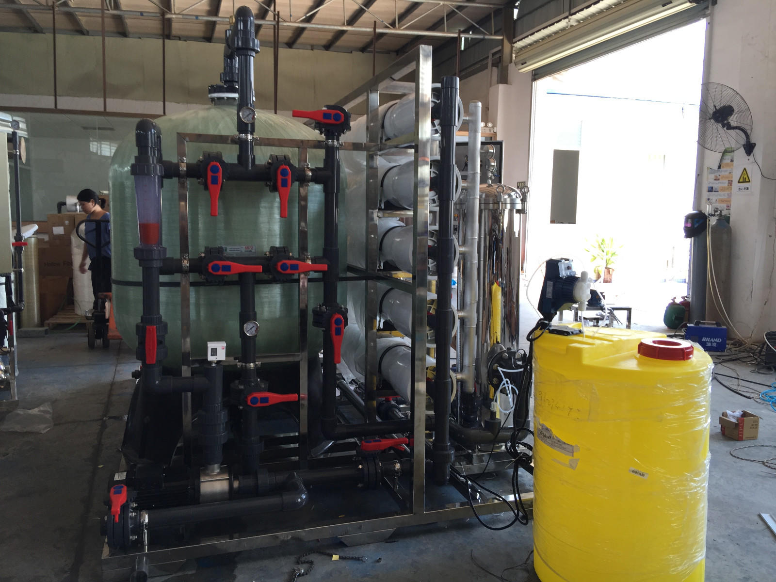 Ocpuritech-250lph Industrial Ro Water Reverse Osmosis System | Ro Machine Factory-1