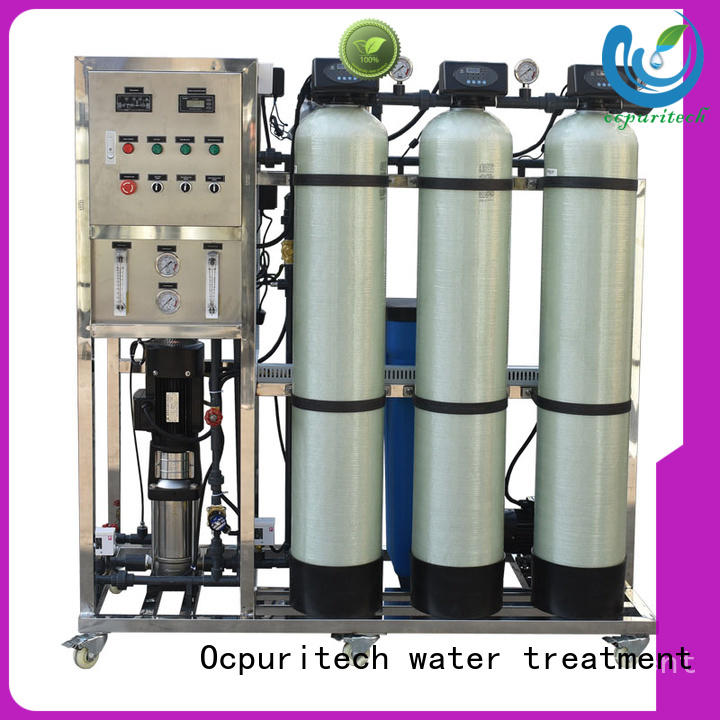 Water Purification Custom long service life ro machine Recovery 45%-70% Ocpuritech