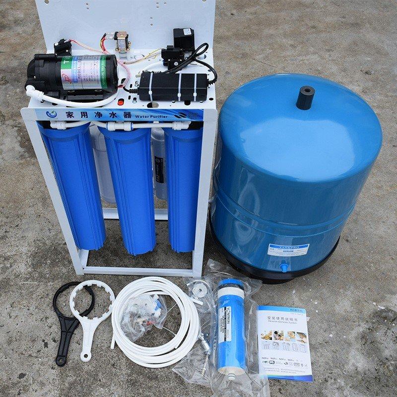 commercial reverse osmosis system 5 stages classic filters confriguration 43*23.5*78CM Machine Size popular capacity:200GPD, 300GPD, 600GPD and 800GPD Ocpuritech Brand company