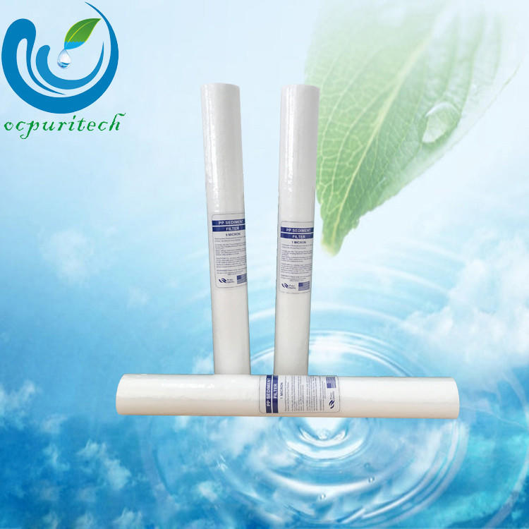 High filtering precision water cartridge high efficiency filtration corrosion resistance Ocpuritech Brand