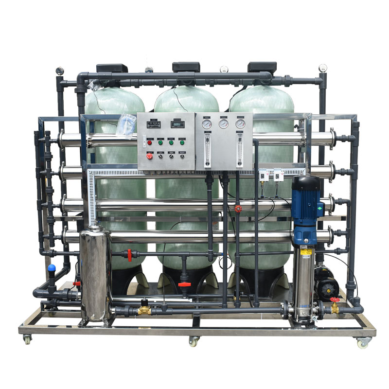 Ocpuritech-2000lph 12000 Gpd Industrial mobile water treatment plant