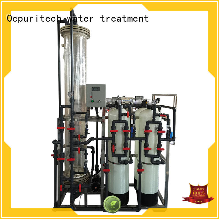Ocpuritech deionized water system treatment hotel