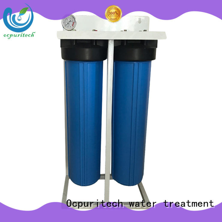 Blue color home filtration system thicker housing water treatment application Ocpuritech Brand