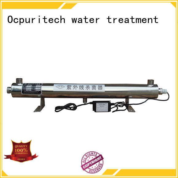 light ultraviolet water sterilizer ro for factory Ocpuritech
