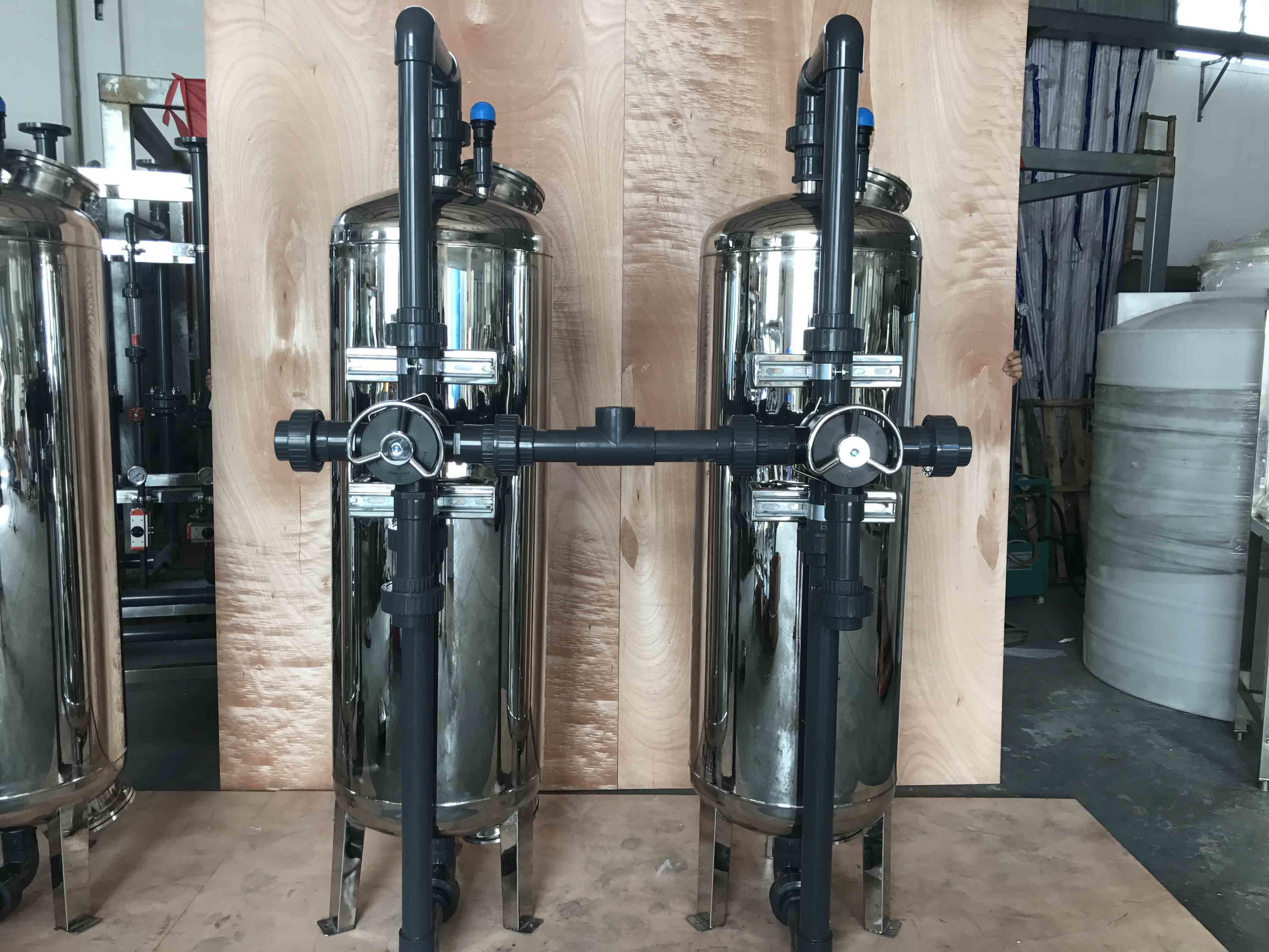 Ocpuritech-High Strength Ss 304 Mechanical Sand And Carbon Filter | Sand Filter Company