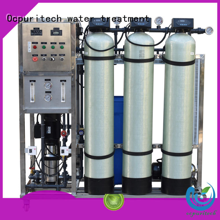 Ocpuritech 250lph industrial ro plant personalized for agriculture