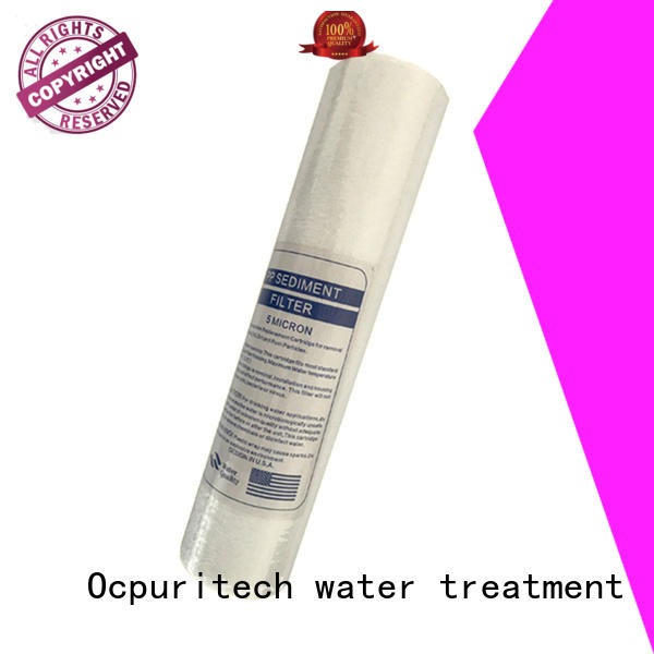 Hot wound filter cartridges water melt Ocpuritech Brand