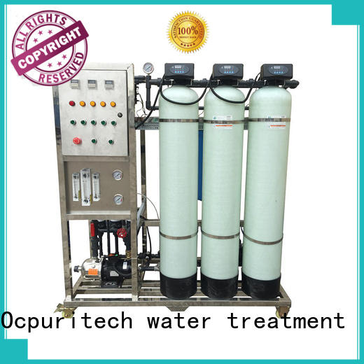SUS304 Precision filter ultrafiltration system Schneider Relay,AC Central controlling system Ocpuritech company