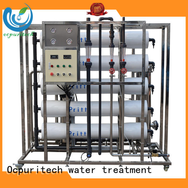 Ocpuritech 250lph ro machine factory price for food industry