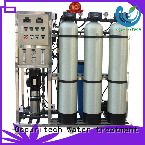 Ocpuritech Brand membrane 250 liter filter industrial ro machine