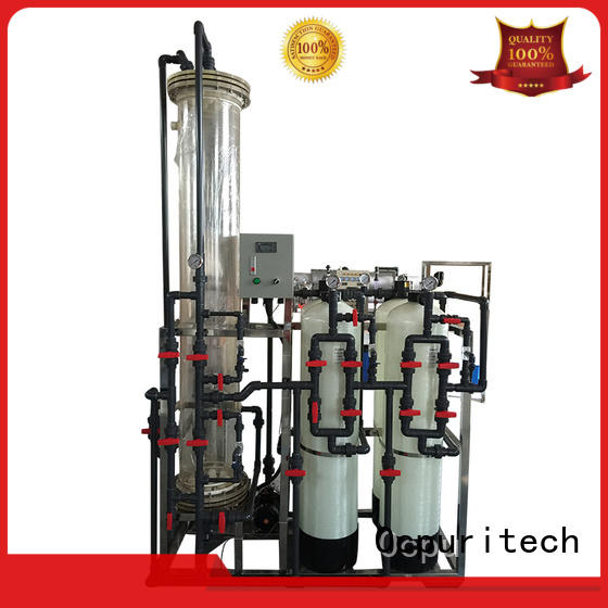Water treatment deionized water system 1000L/H Ion exchange resins