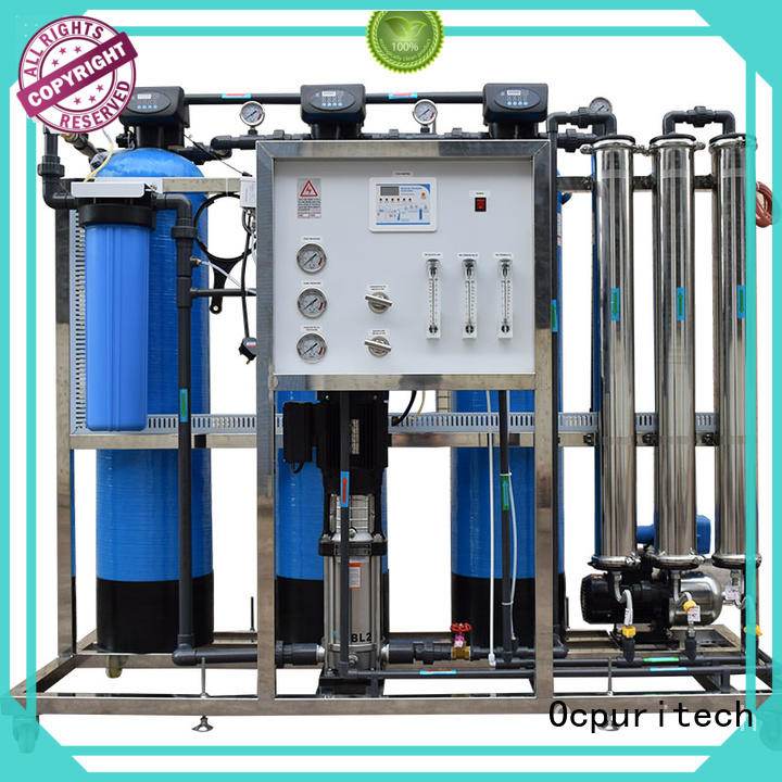 CE Certificate farm school Ocpuritech Brand ro water filter factory