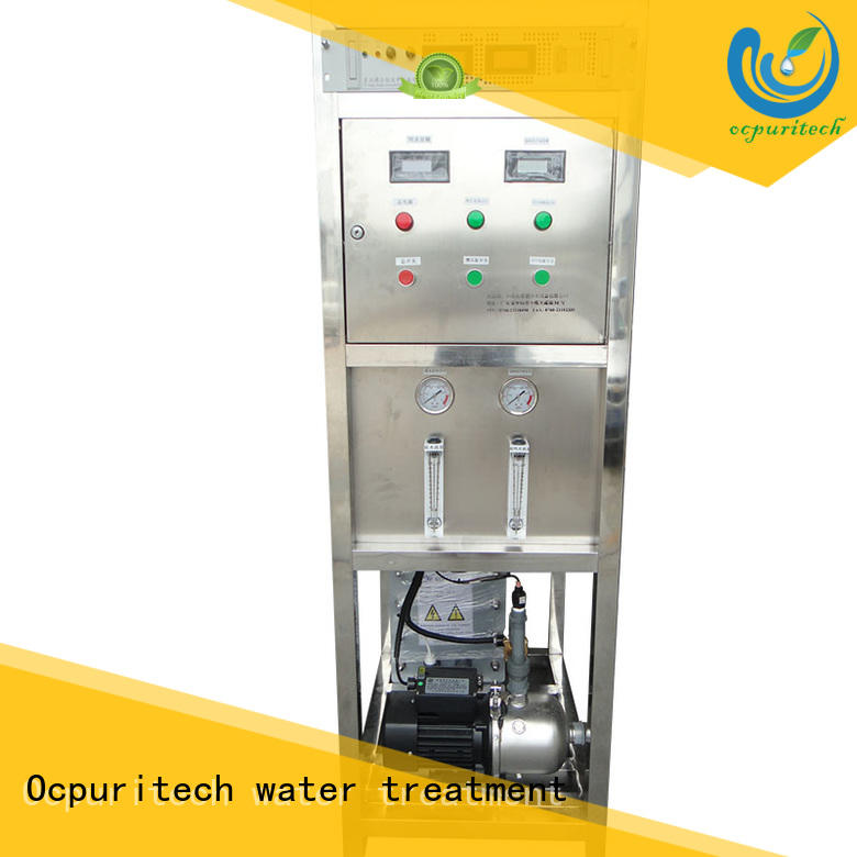 edi water system product ultrapure water resistance up to 18 MΩ・cm 300lph-50000lph Capacity Ocpuritech Brand electrodeionization