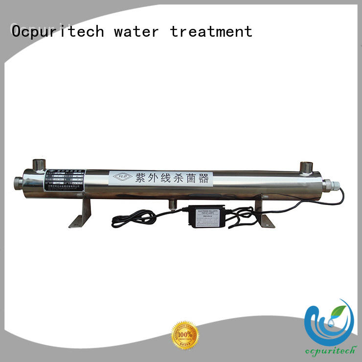 ultraviolet sterilizer High efficient disinfection without any chemicals kills 55W UV lamp Warranty Ocpuritech