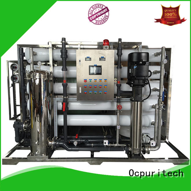 Ocpuritech reliable ro water plant price for seawater