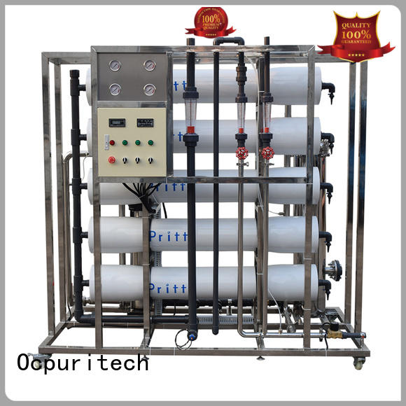 Ocpuritech 250lph reverse osmosis system cost supplier for seawater