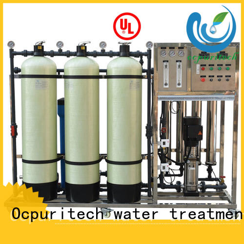 Ocpuritech stable mineral water plant personalized for seawater