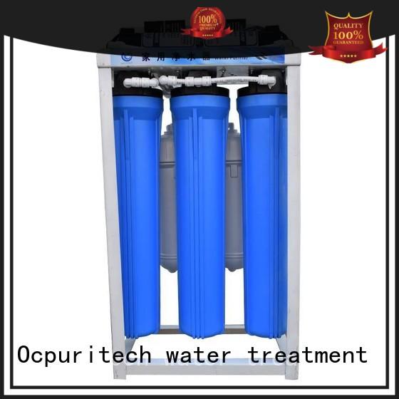 Water treatment 1:1 ratio of the product water to concentrate water 43*23.5*78CM Machine Size 100-800GPD Permeate water capacity Ocpuritech Brand commercial water filter supplier