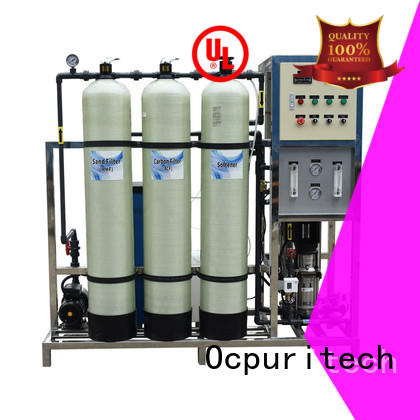 Ocpuritech stable industrial ro water plant personalized for food industry