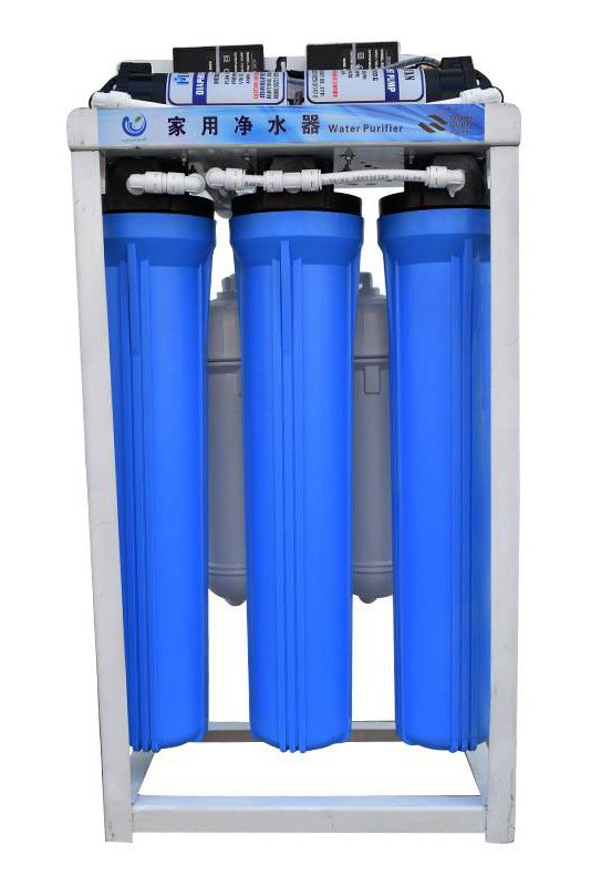 5 Stages Commercial Reverse Osmosis System Water Treatment Plant 400GPD-19