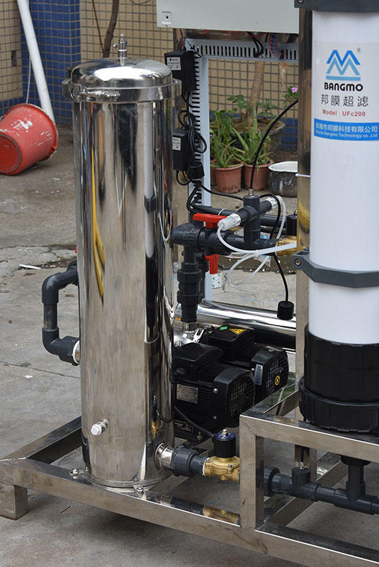 Ocpuritech commercial ultrafiltration water system personalized for seawater