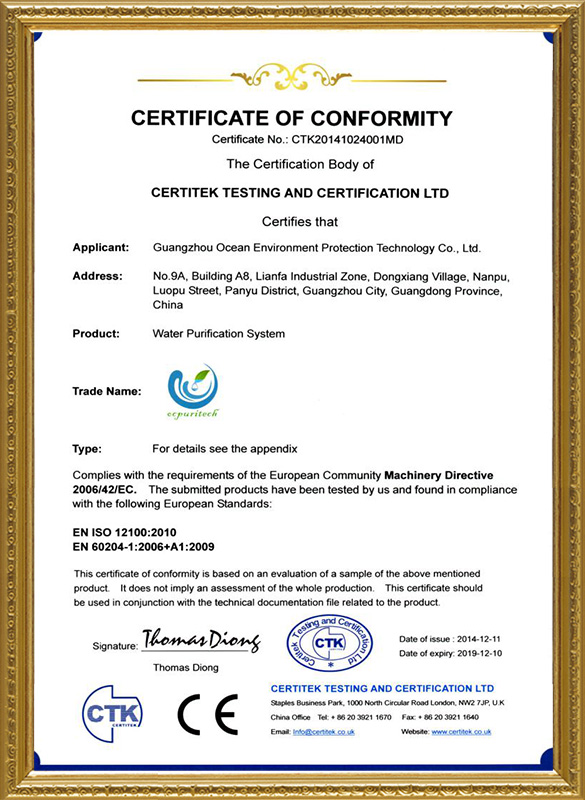 Ocpuritech quality deionizer factory for business-6