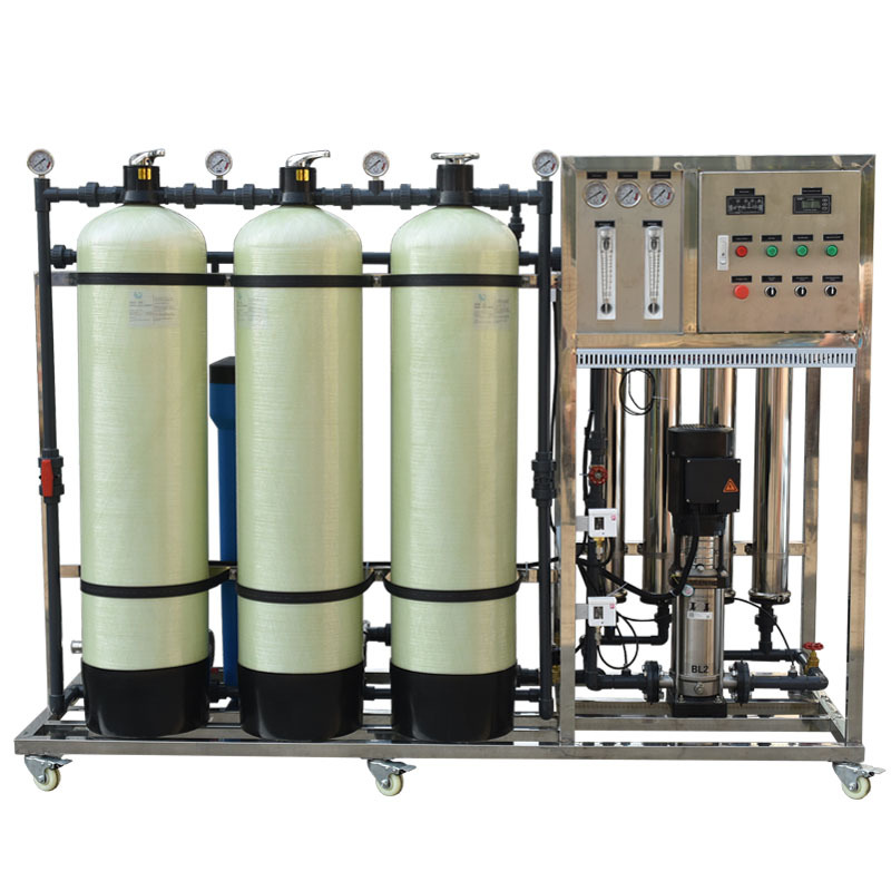 1000LPH 6000 GPD  industrial Reverse Osmosis RO membrane water filter treatment plant