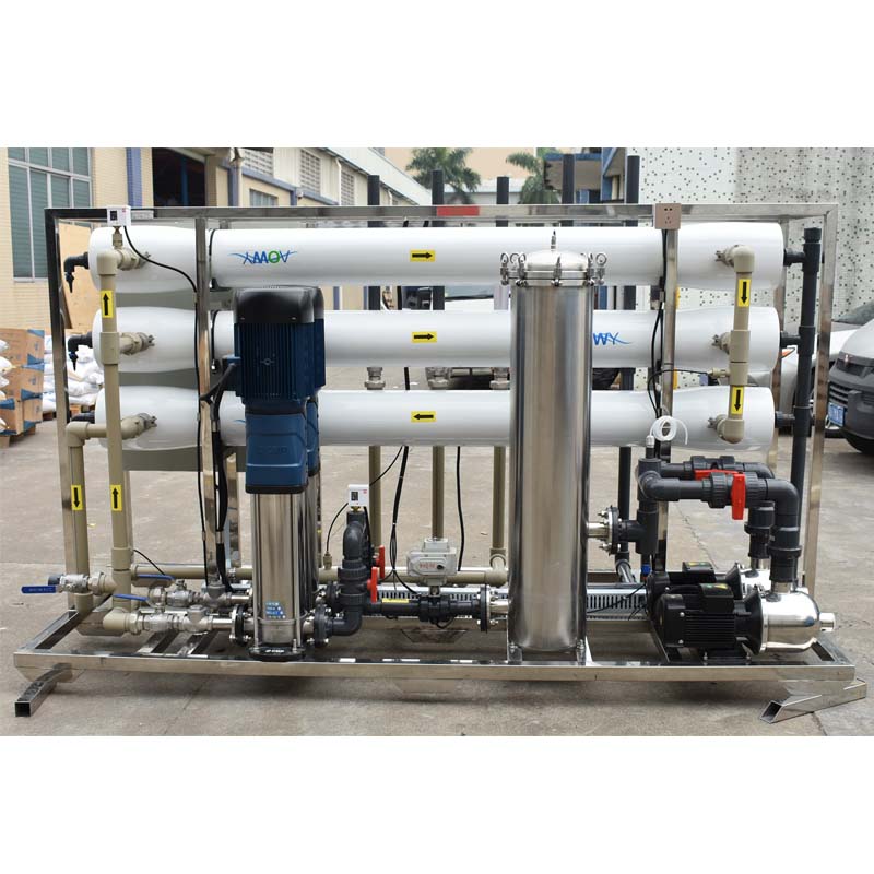 product-Ocpuritech-6TPH industrial water treatment UF ultrafiltration and RO system-img