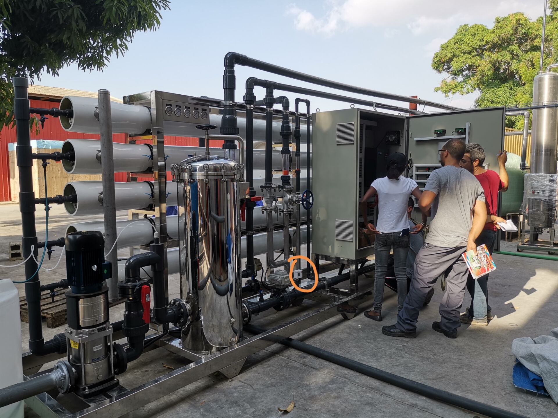 video-20 TPH Water Treatment Project in Angola-Ocpuritech-img-2