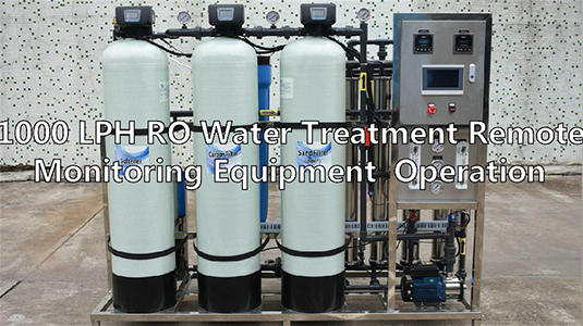 1000 LPH RO Water Treatment Remote Monitoring Equipment