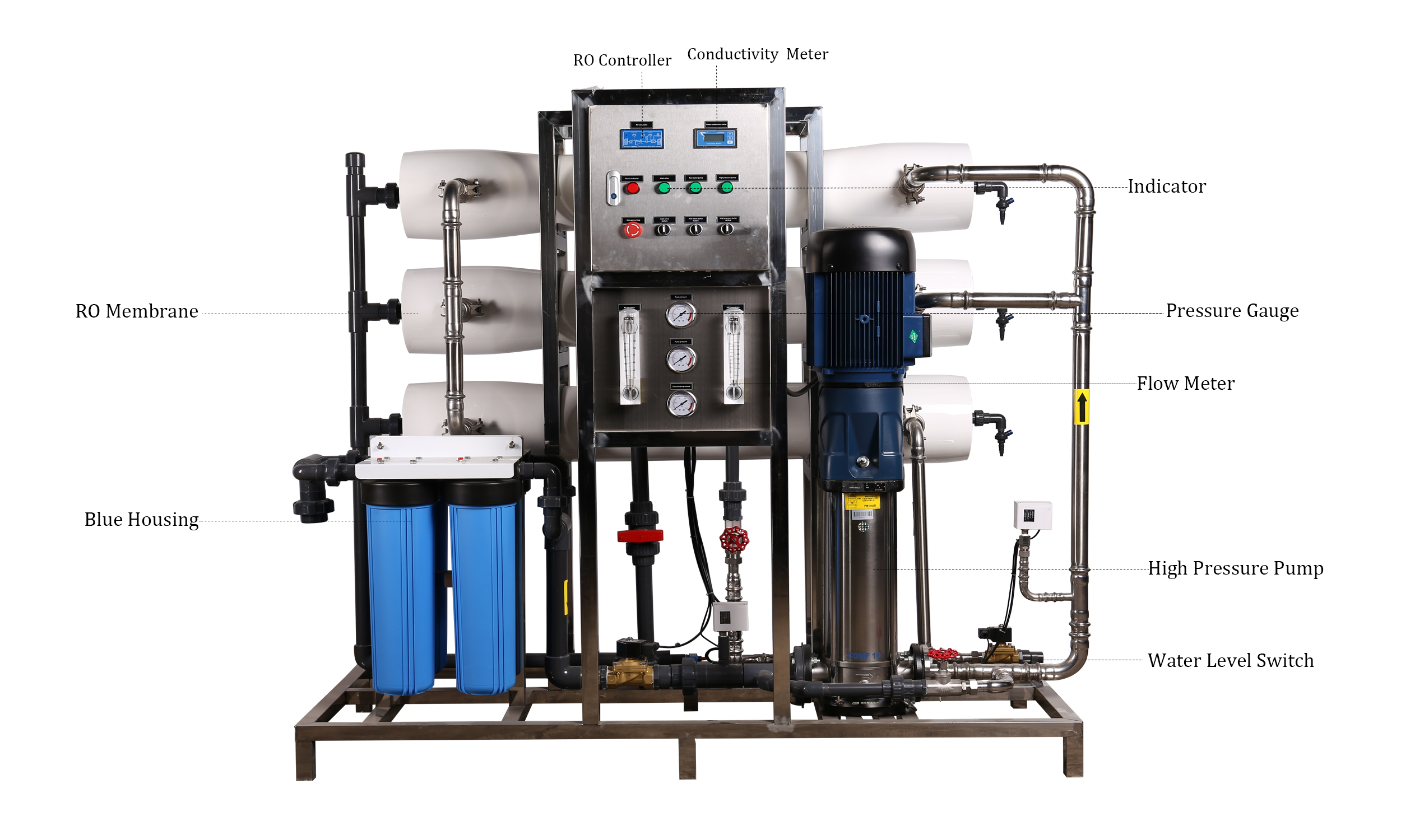 product-Ocpuritech-3000lph filters reverse osmosis industrial water ro system big water purifier mac