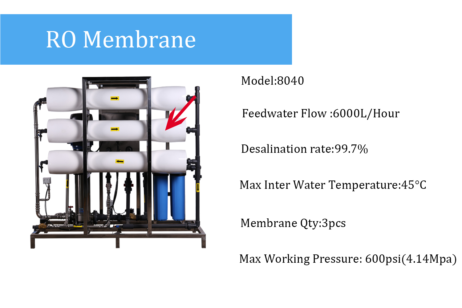 product-3000lph filters reverse osmosis industrial water ro system big water purifier machine price--1