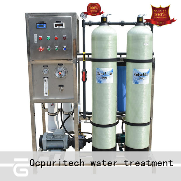 Ocpuritech 500lph water purification systems manufacturer series for factory