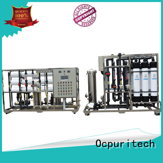 Ocpuritech stable ultrafiltration water system supply for food industry
