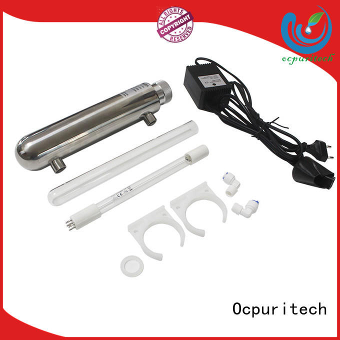 Ocpuritech uv water purifier accessories customized for chemical industry