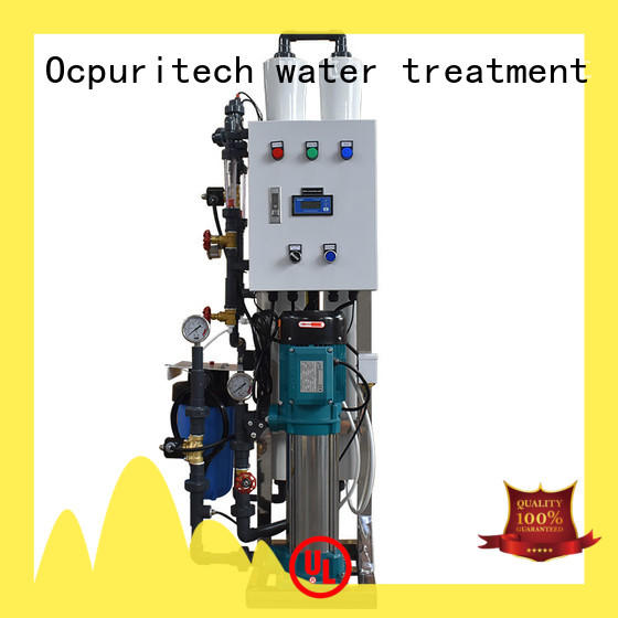Ocpuritech bed industrial water treatment systems manufacturers supply for factory