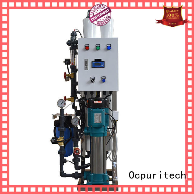 Ocpuritech exchange water treatment systems series for industry