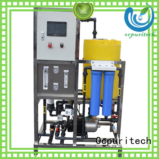 Ocpuritech 2000lph pure water treatment plant for chemical industry