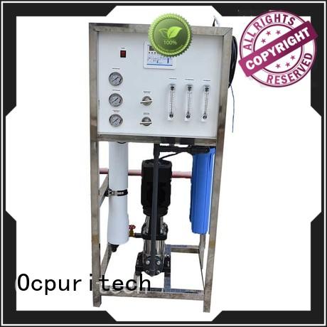 hotel Recovery 45%-70% CNP pump OEM ro machine Ocpuritech