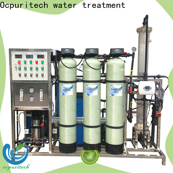 Ocpuritech 3000lph pure water treatment plant suppliers for factory