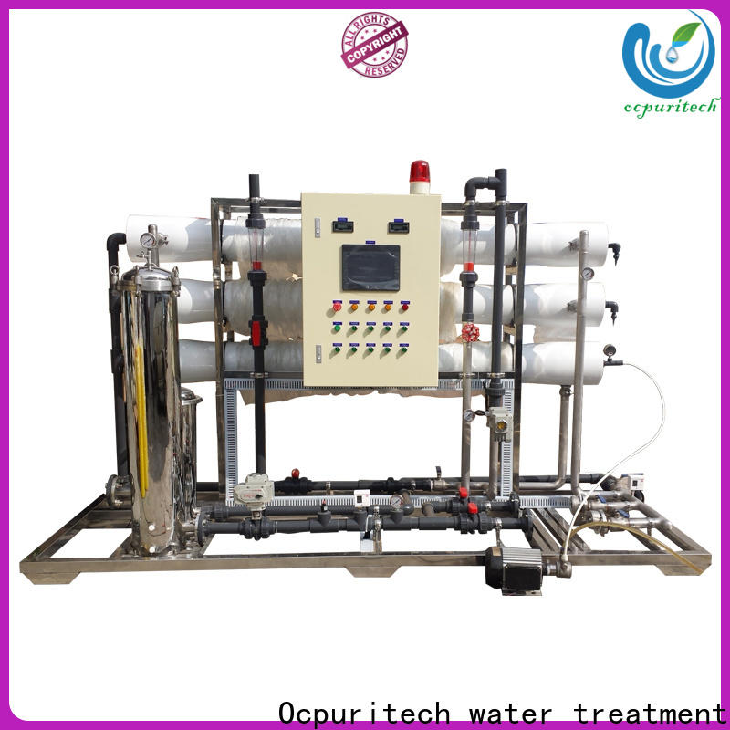 Ocpuritech durable ro water plant company for seawater