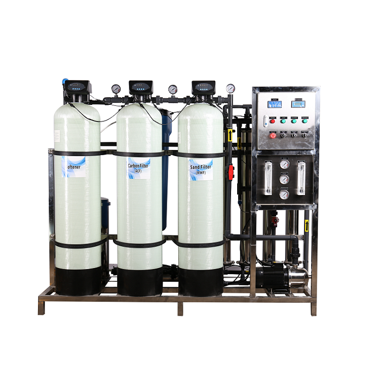 1000 Lph Ro Industrial Reverse Osmosis Water Treatment Purification Machine