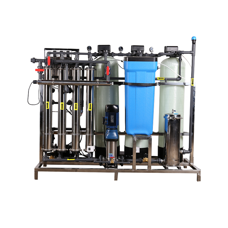 product-1000 Lph Ro Industrial Reverse Osmosis Water Treatment Purification Machine-Ocpuritech-img-1