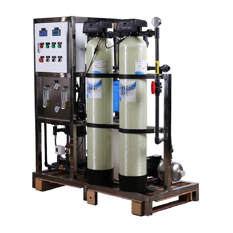 125LPH Ro industrial reverse osmosis water purification machinery required for mineral water plant