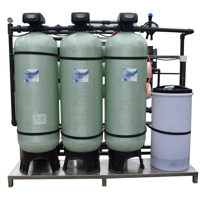 product-Ocpuritech-2000LPH Commercial Reverse osmosis well water purification machine pure water pla