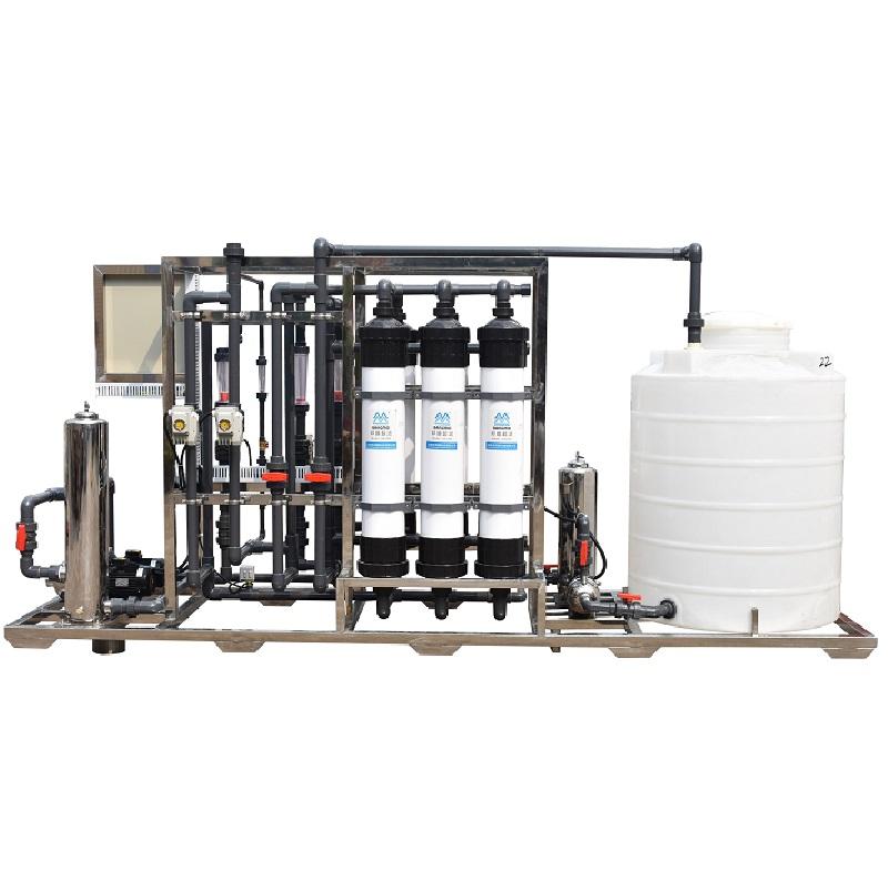 6000LPH Industrial uf water filter ultrafiltration water treatment machine reverse osmosis
