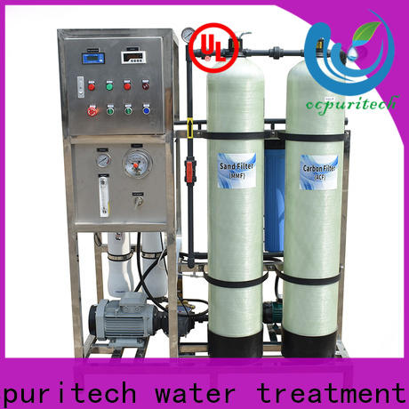 Ocpuritech ion pure water treatment plant manufacturers for factory