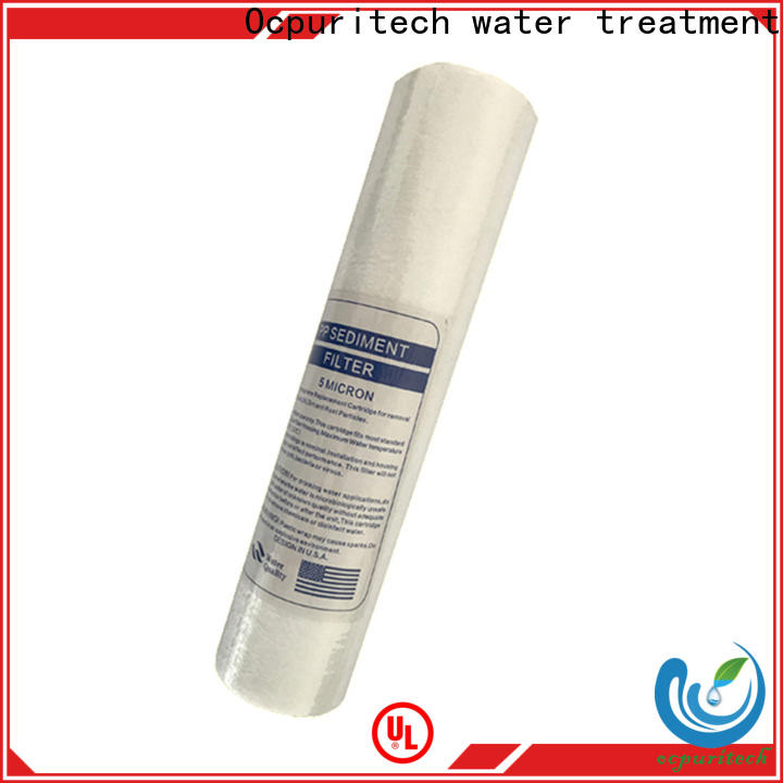Ocpuritech water 20 inch water filter cartridge manufacturers for household