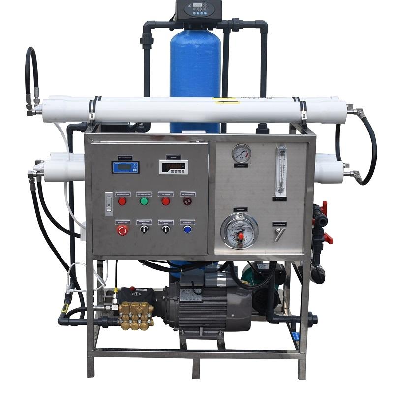200LPH Small seawater ro desalination plant suppliers water filter system reverse osmosis machine manufacturer